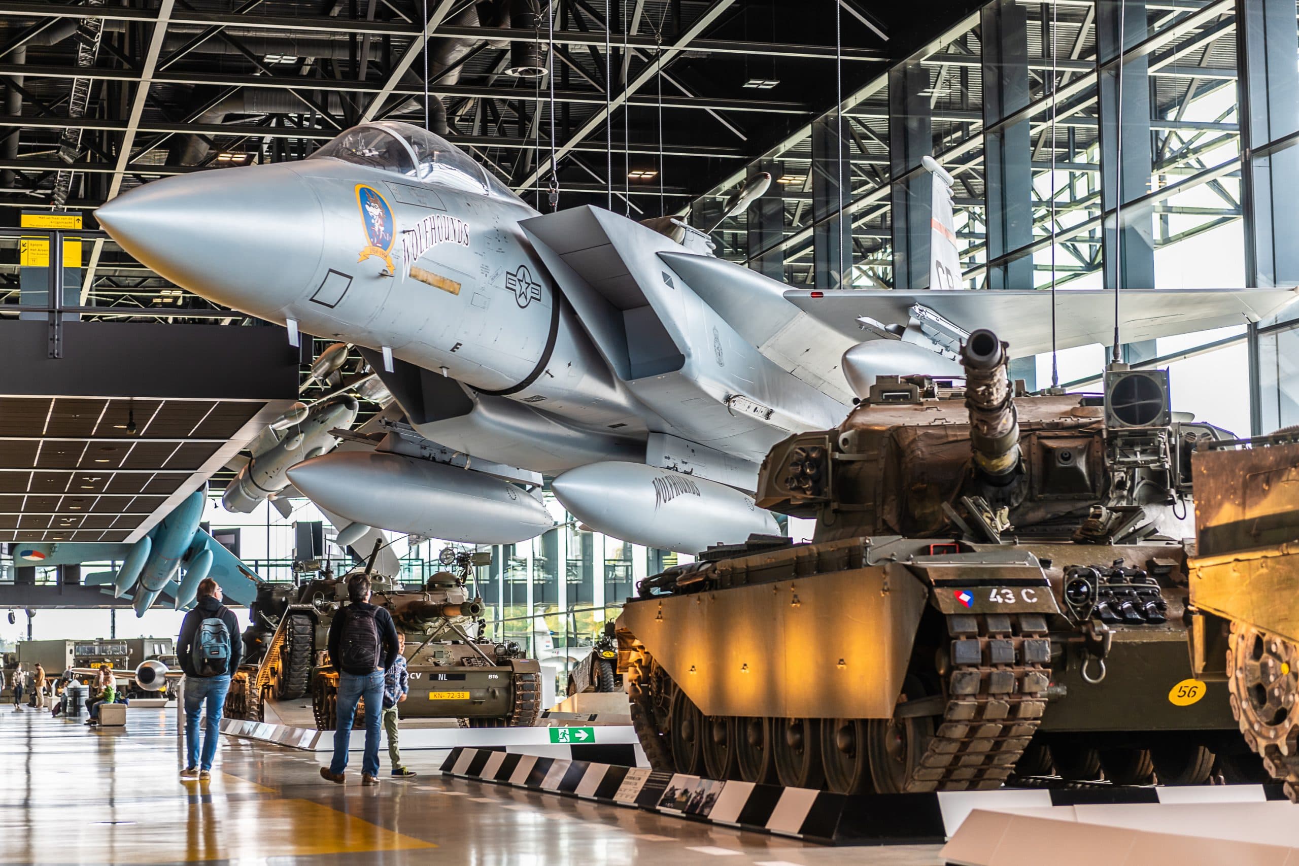 Sfeerbeeld van Het Nationaal Militair Museum